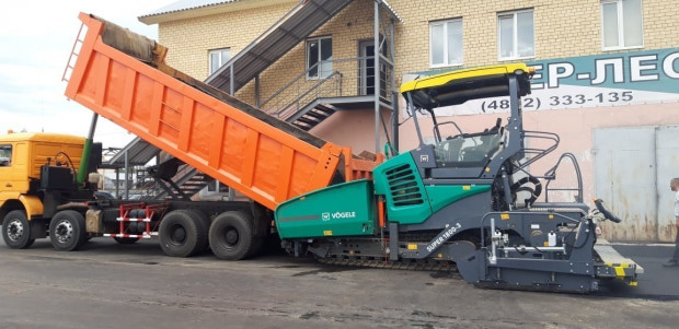 Аренда асфальтоукладчика VOGELE SUPER 1800-3