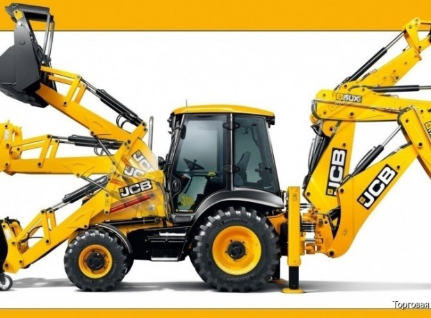 Аренда гидромолота на базе экскаватора-погрузчика JCB