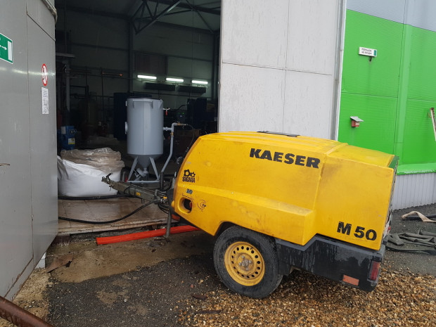 Аренда передвижного компрессора Kaeser