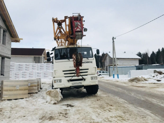 Аренда автокрана-вездехода Ивановец