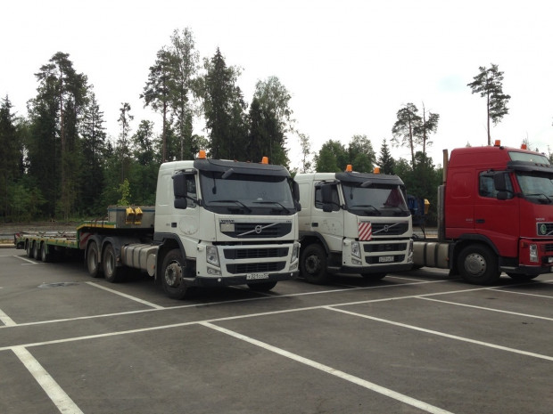 Услуги трала 20 тонн Volvo