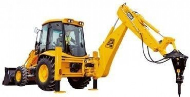 Аренда погрузчика с гидромолотом JCB 3CX