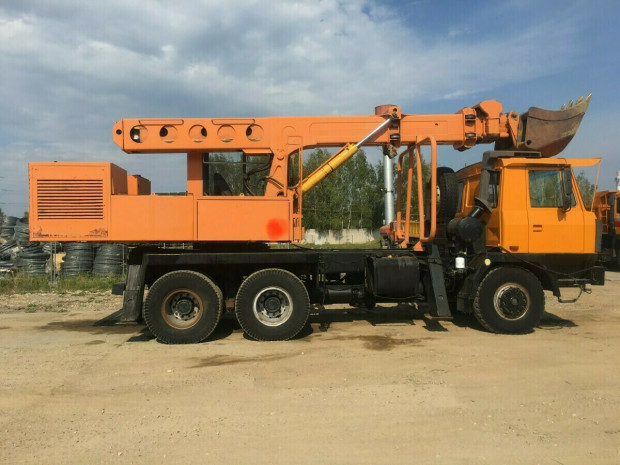 Аренда экскаватор "золотая ручка" УДС 114 Татра