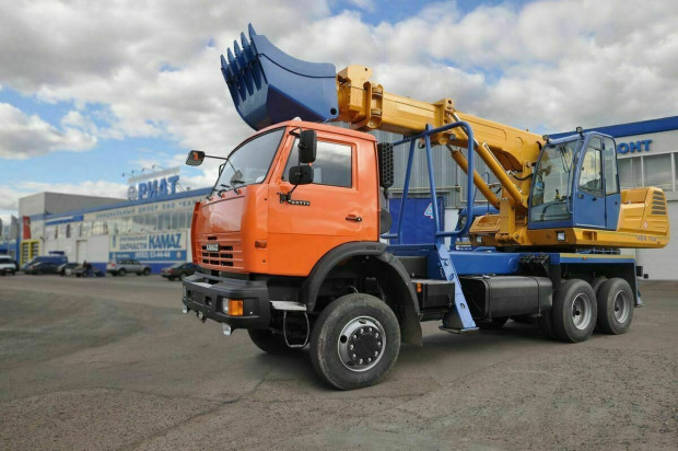 Аренда экскаватор "золотая ручка" УДС 114 Татра
